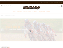 Tablet Screenshot of bikechaincafe.com